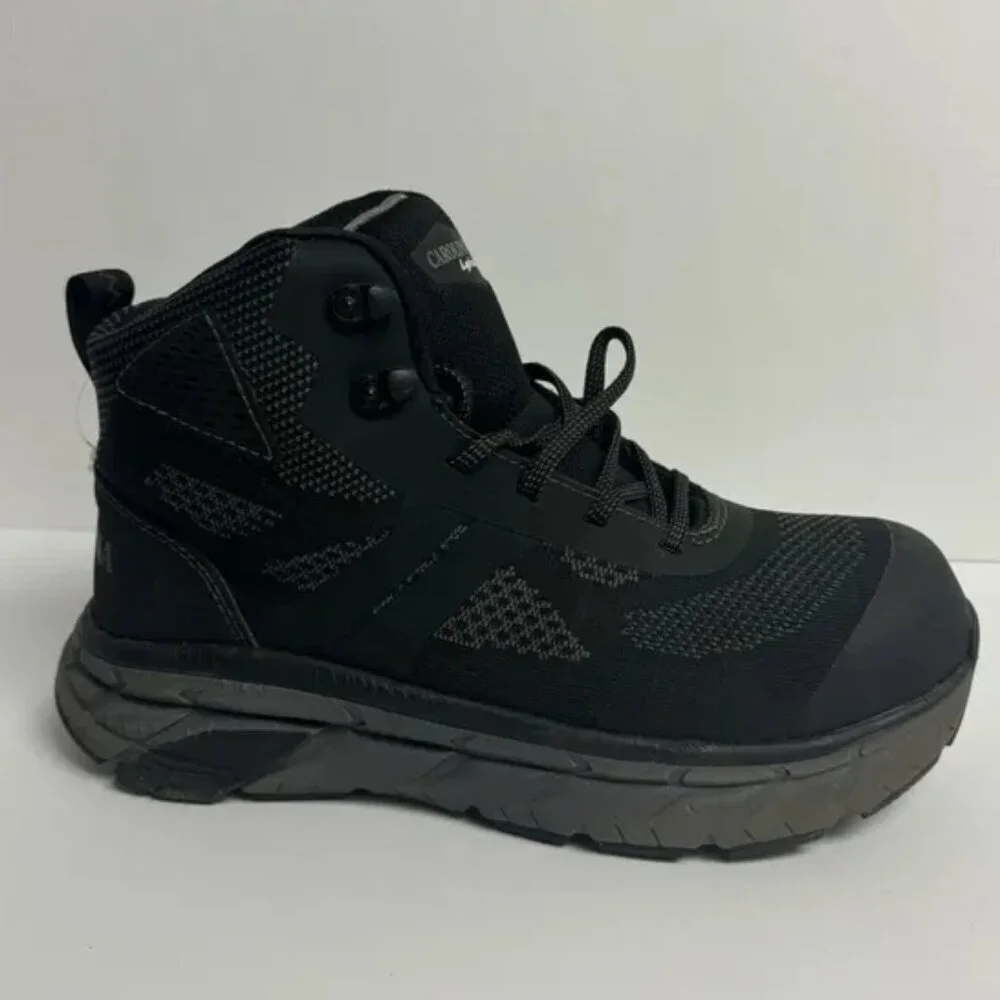 Carolina Mens Comp Toe Work Boot Black Size 10 M